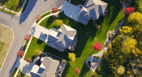 top of housing land property