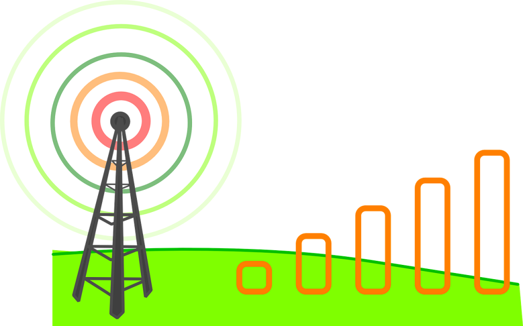 Cell tower service graphic