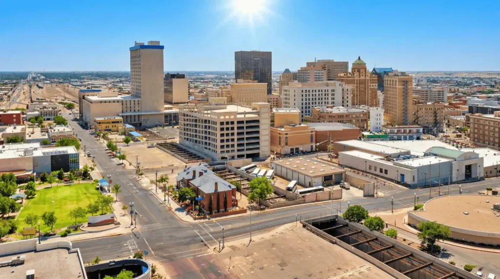mesquite texas in autumn