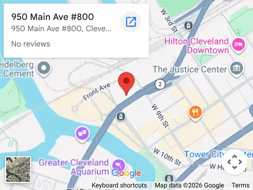 Google Maps View of Cleveland Office